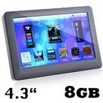 MP5 Player 8GB Touch FM Game Ebook TV-OUT – Black