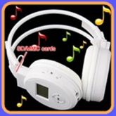 Esportes Headset Headphone MP3 Player com Rádio FM Slot SD /